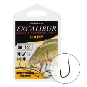 Carlige EnergoTeam Excalibur Sweetcorn Feeder NS 10Buc/Plic