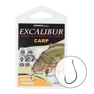 Carlige EnergoTeam Excalibur Method Feeder NS 10Buc/Plic