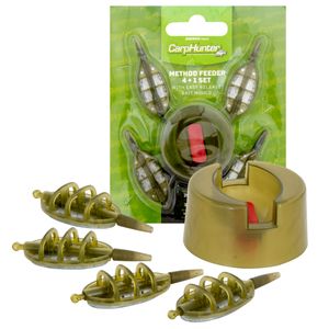 Set Carp Hunter Method Feeder + Matrita 4+1buc/blister