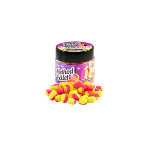 Pelete Carlig Benzar Mix Bicolor Method Pellet Capsuni-Miere 8mm 50buc