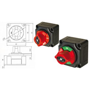 Deconector baterie