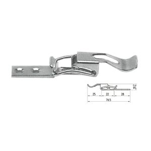 Incuietoare din inox 76mm