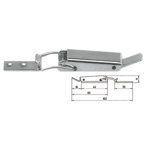 Incuietoare din inox 102mm