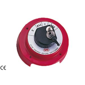 Selector baterie cu cheie 12/24V
