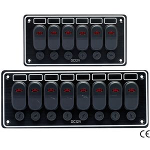 Panou electric LED cu 6 intrerupatoare