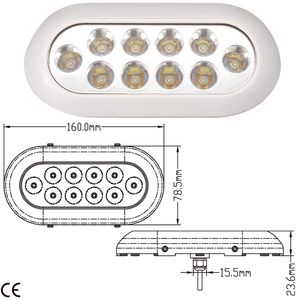 Lumina Subacvatica cu 10 Leduri