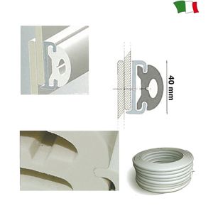 Profil de protectie PVC 40mm