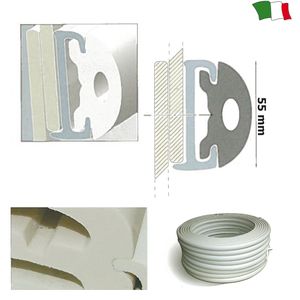 Profil de protecţie din PVC 55 mm