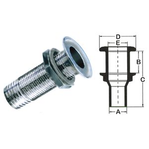 Gura de evacuare cu conector pentru furtun