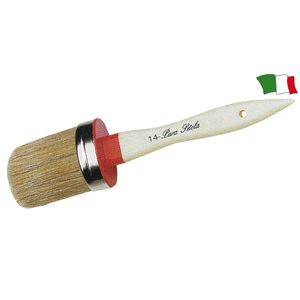 Pensula ovala din plastic