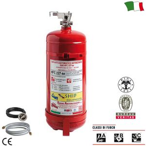 Extinctor cu gaz HFC 227