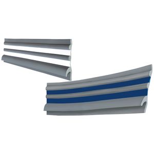 Profil Fender din PVC cu insertii de culoare