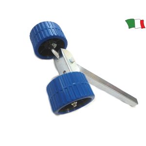 Role duble laterale albastre