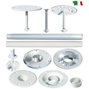 Suport pentru masa demontabil din aluminiu