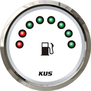 Ceas Indicator Combustibil KUS cu 8 LEDURI