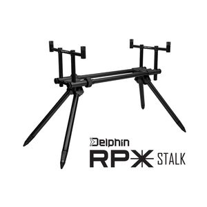 Rod Pod Aluminiu Delphin RPX Stalk BlackWay Negru Anodizat 2 Posturi