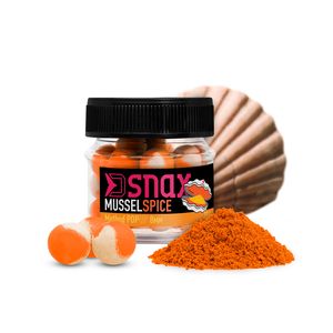 Momeală de cârlig D SNAX POP Mussel Spice 8mm/10mm 20g/Borcan