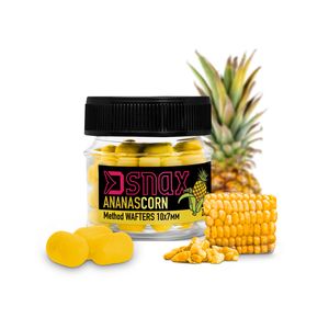 Momeală de cârlig D SNAX WAFT Ananas-Corn 10x7mm 20g/Borcan