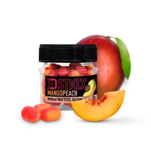 Momeală de cârlig D SNAX WAFT Mango-Peach 10x7mm 20g/Borcan