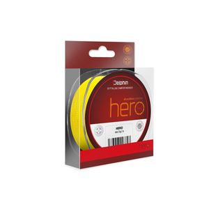 Fir Textil Delphin HERO 4 Galben Fluo 117-300m