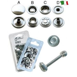 Capse standard din Inox pentru prelata 17mm 1buc
