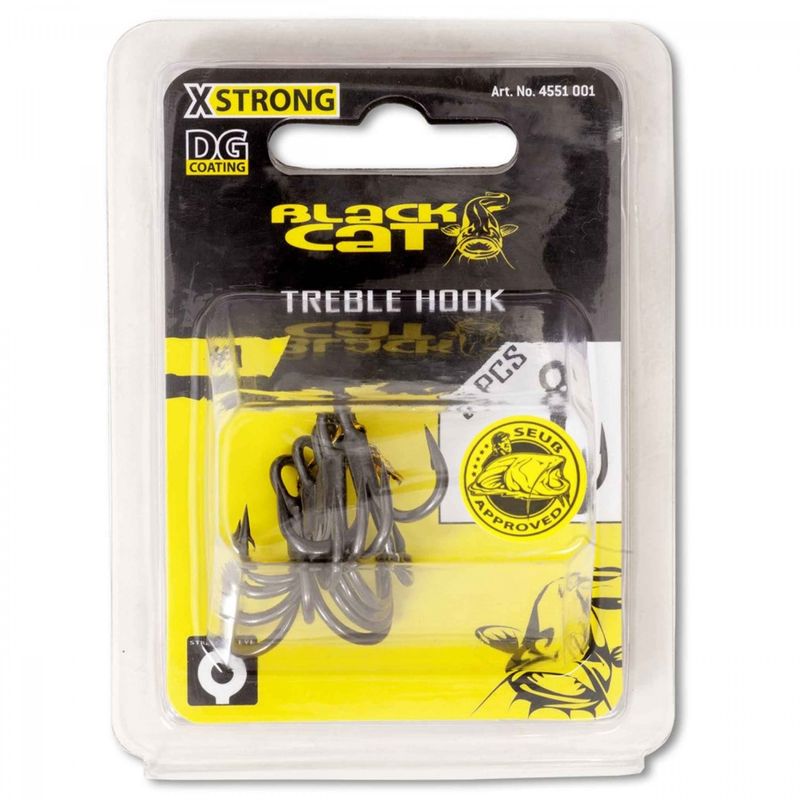 Ancora-Black-Cat-No.1-0-Curved-Point-Treble-Hook-DG-Coating