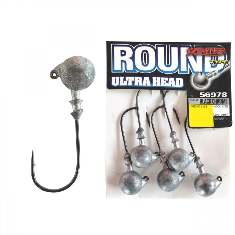 Owner Round Type Jig Heads