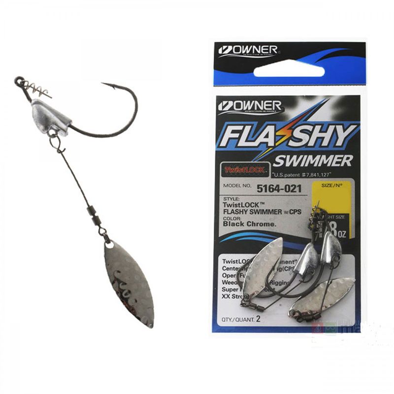 Jig-Owner-5164-No.5-0-1-4-Flashy-Swimmer-Blade
