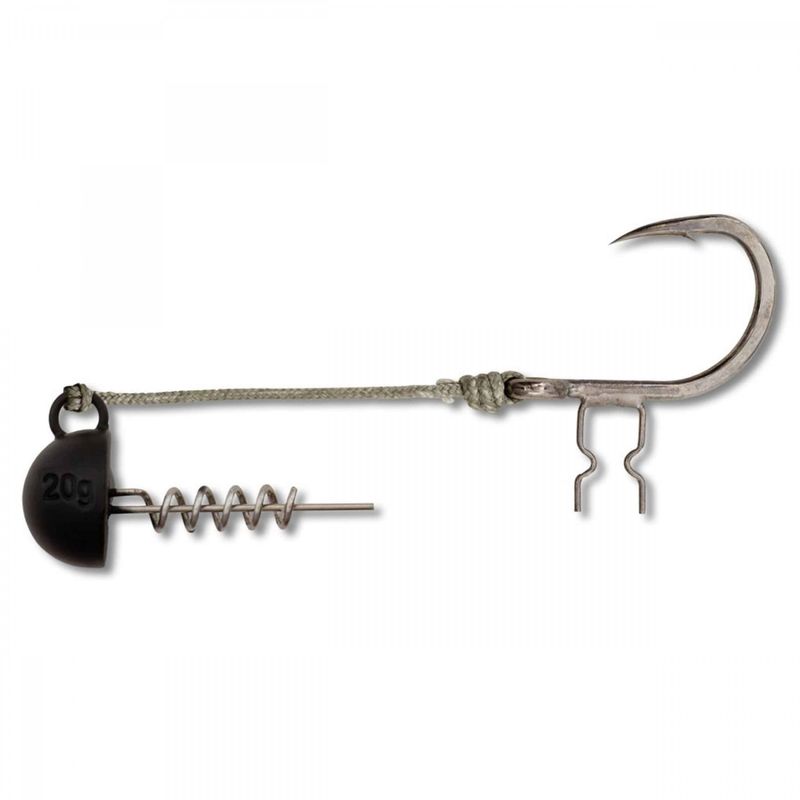 Rig-Somn-Black-Cat-6-0-30gr-Shad-Claw-Rig