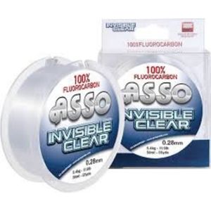 Fir ASSO Fluorocarbon Invisible Clear 50m