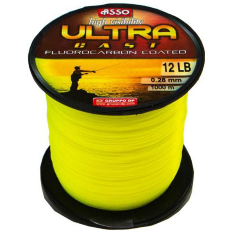 Fir-Asso-Ultra-Cast-Galben-Fluo-0.22mm-1000m