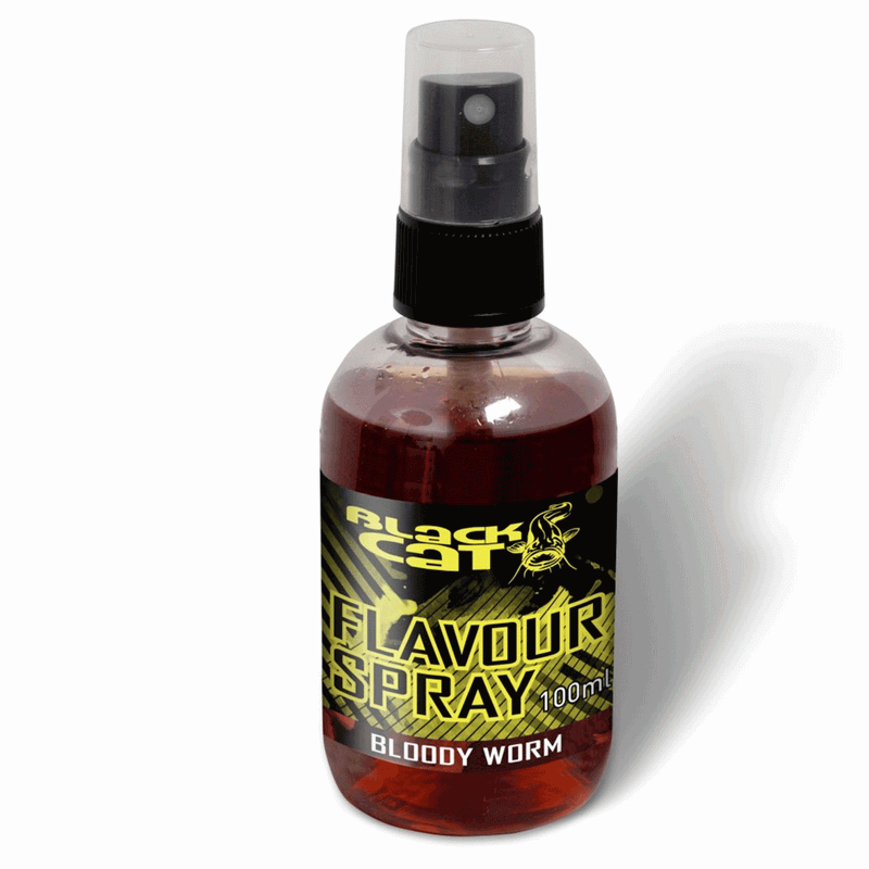 Spray-Atractant-Black-Cat-New-Flavour-Red-Bloody-Worm-100ml