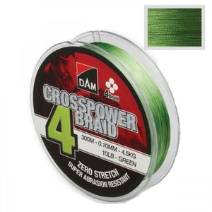 Fir DAM Crosspower 4-Braid Green 150m