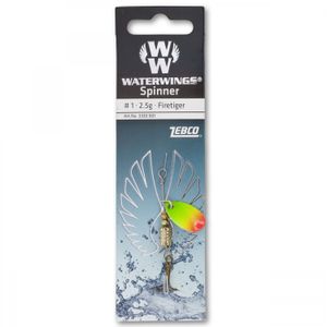 Rotativa 6.5g Zebco Waterwings Spinner Fire Tiger