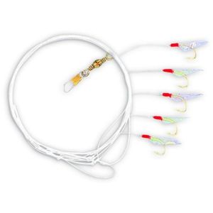 Streamer Zebco H Rig No.6 Red Gold-3446000
