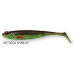 Shad-DAM-Effzett-Shadster-Slim-8.5cm-5.2gr-Motoroil-Chartreuse-UV