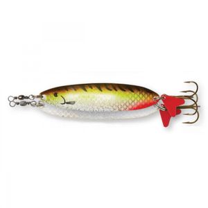 Oscilanta 8gr 50mm DAM Effzett Slim Standard Spoon Blue Chartreuse UV