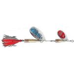 Rotativa-14gr-DAM-Effzett-Tandem-Dressed-Silver-Red