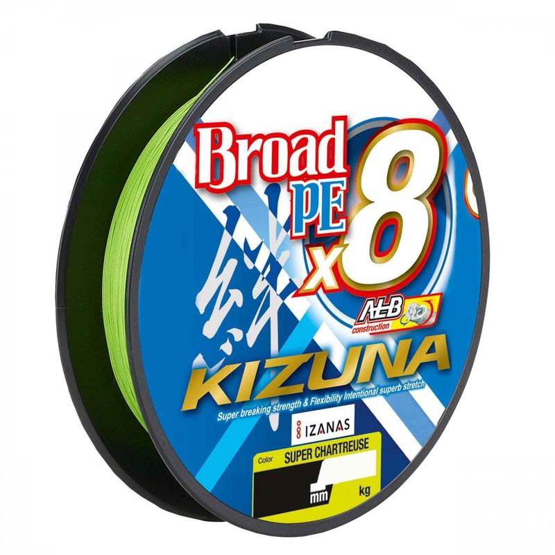 Fir-Owner-Kizuna-X8-Broad-0.42mm-270m-Chartreuse