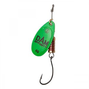 Rotativa 6gr DAM Effzett Spinner With Single Hook Green