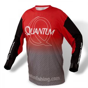 Tricou Quantum Jersey Red Grey