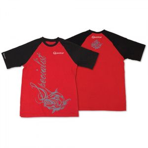Tricou Quantum T-Shirt red/black