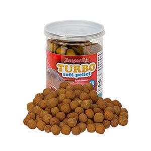 Pelete Benzar Mix Turbo Soft Long Life Fluo-Carp 60g