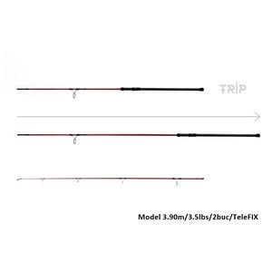 Lanseta Telescopica Delphin ETNA E3 Trip 3.90m 3.5lbs 2buc