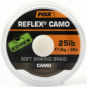 Fir Textil Fox Reflex Camo Soft Sinking Braid, Camo, 20m
