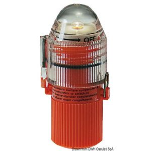 Dispozitiv de semnalizare electronică pentru veste de salvare