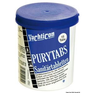 Tablete de purificare pentru toalete Yachticon