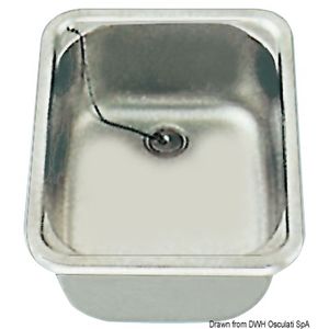 Chiuveta dreptunghiulara inox