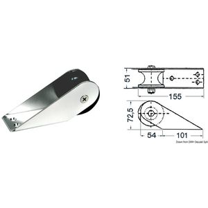 Rola de arc inox Osculati 155 x 51 mm