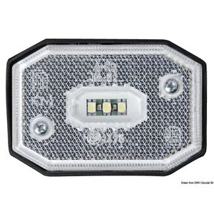 LED cu lumina alba frontala
